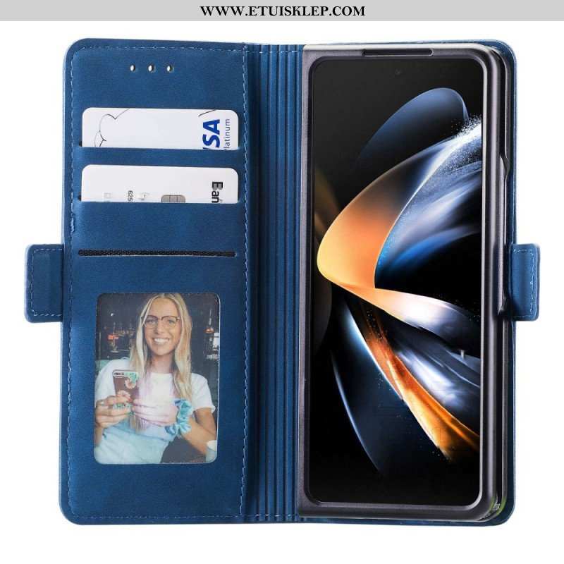 Etui Folio do Samsung Galaxy Z Fold 4 Casedance Serie Waltz 001